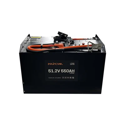 48V 550 आह प्रतिवादी फोर्कलिफ्ट लिथियम बैटरी